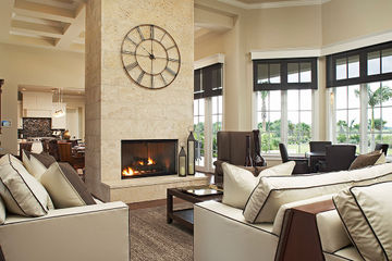 livingroom with fireplace